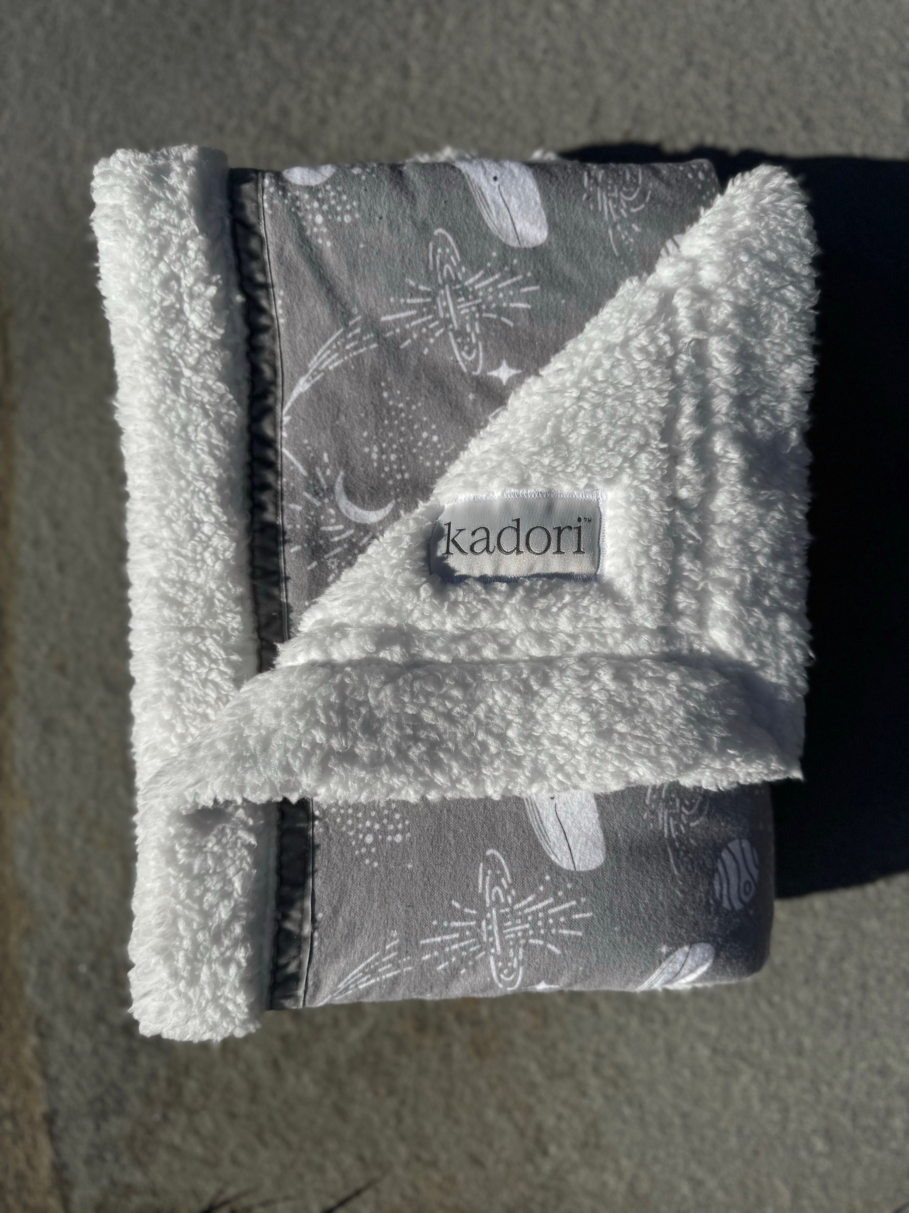 Gray Whales Handmade Blanket