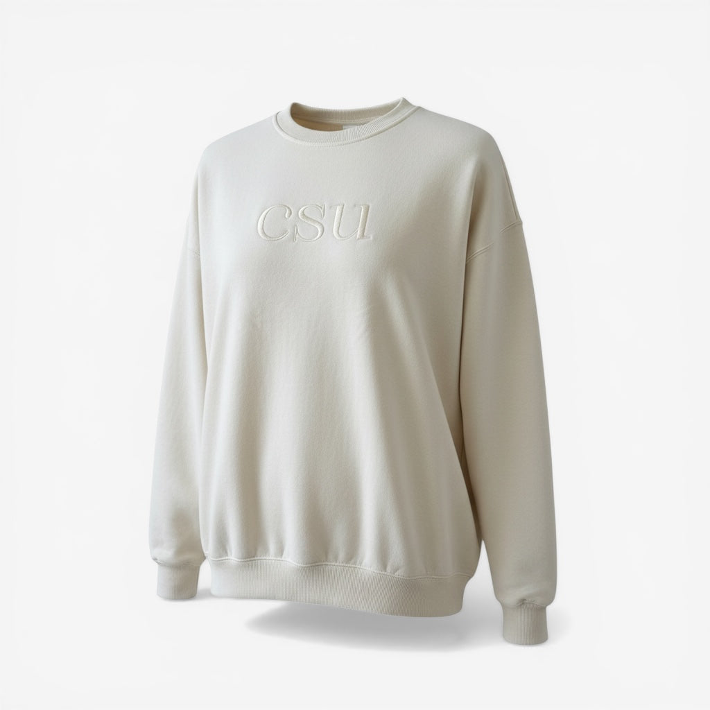 CSU Tone on Tone Crewneck