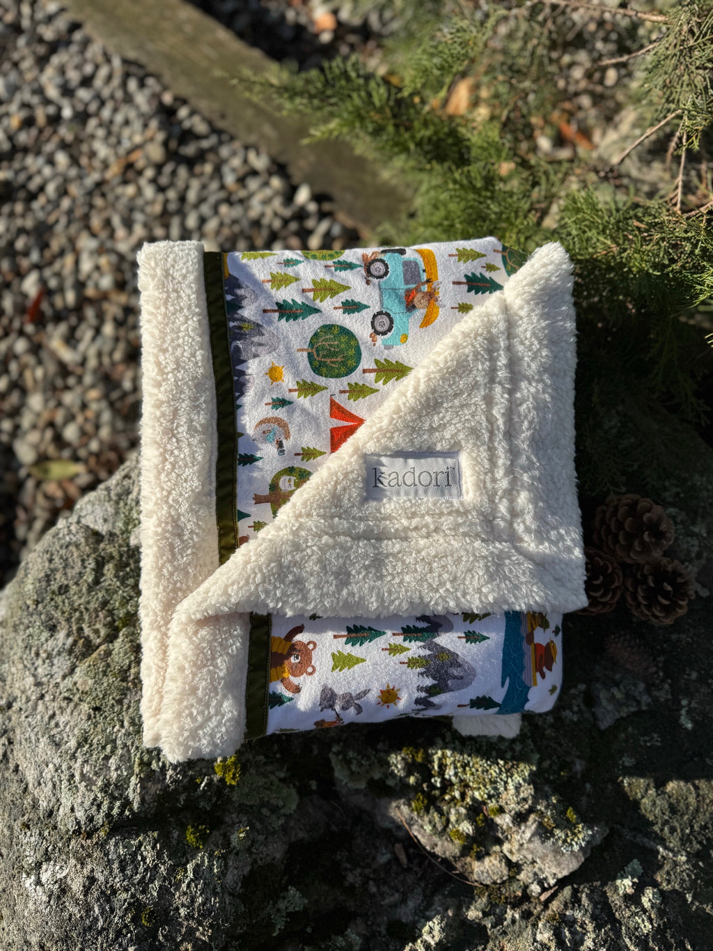 Camping Handmade Blanket