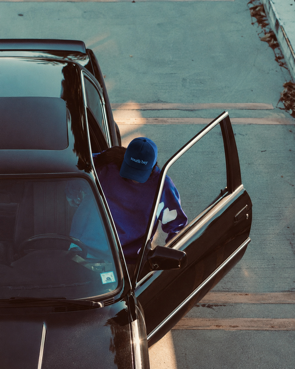 The South Bay Velvet Luxe Trucker