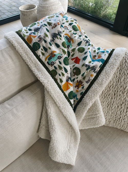 Camping Handmade Blanket