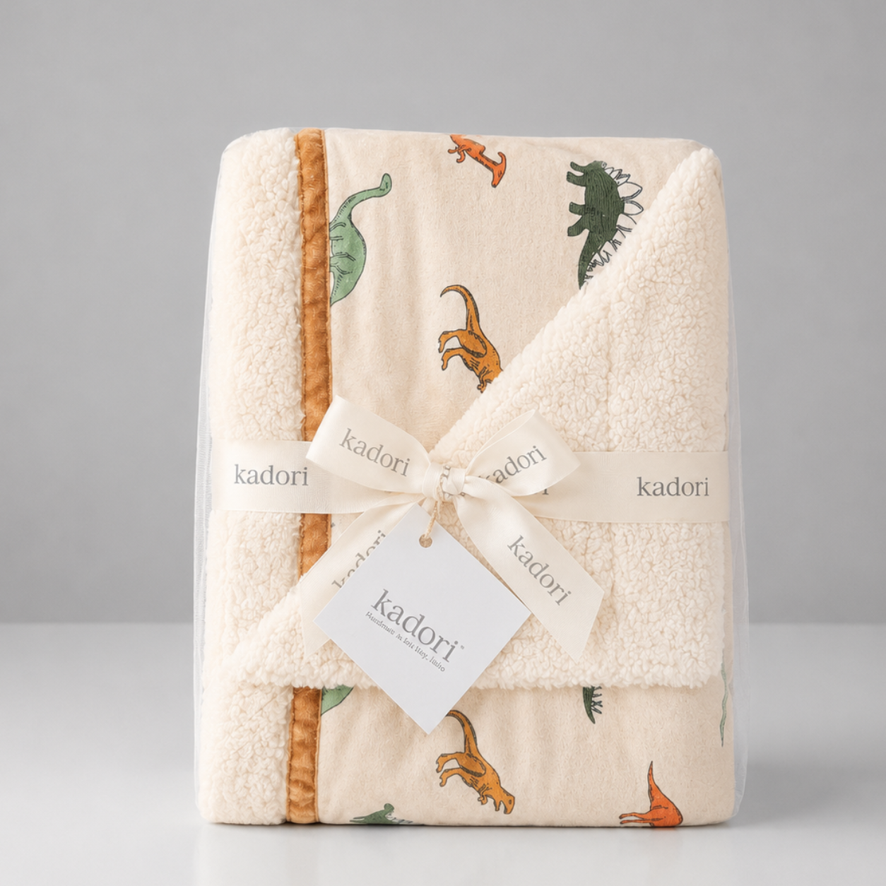 Dinos on Oat Handmade Blanket