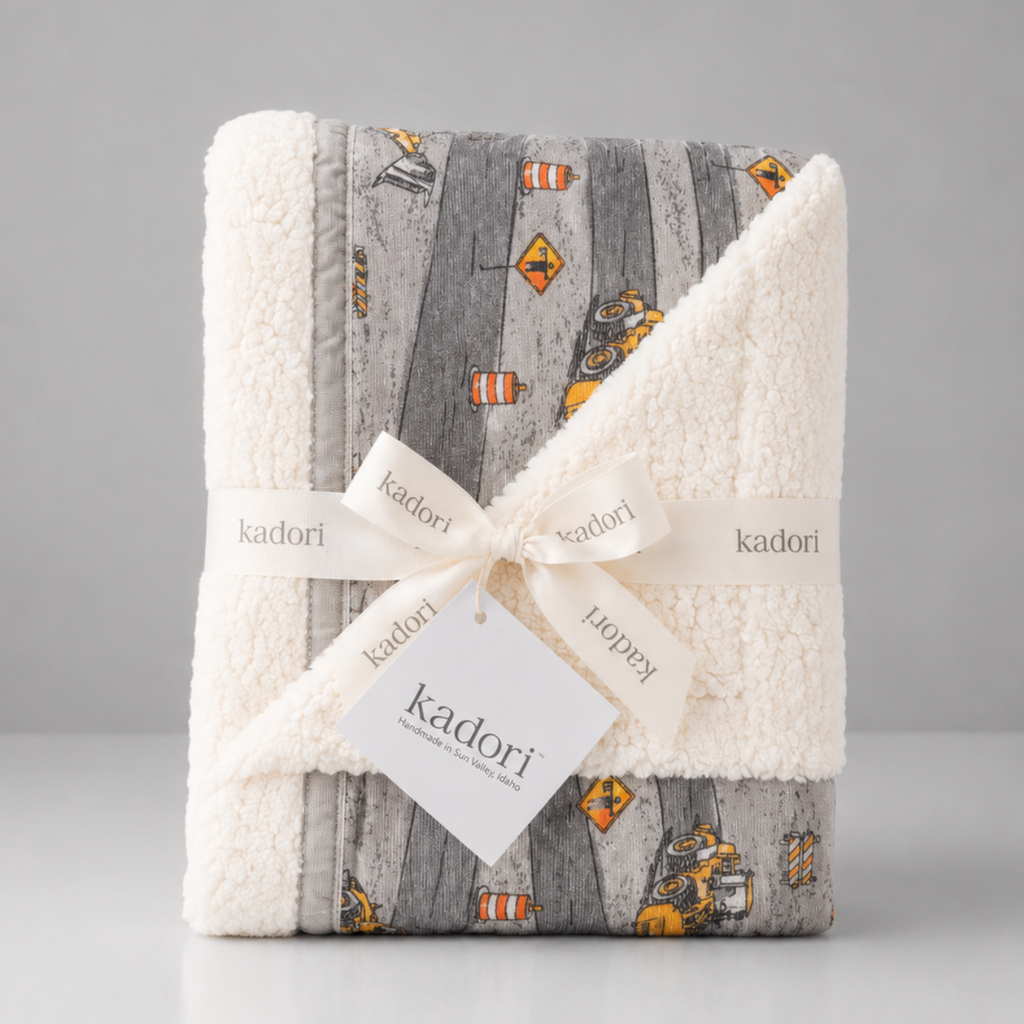 Dump Truck Handmade Blanket