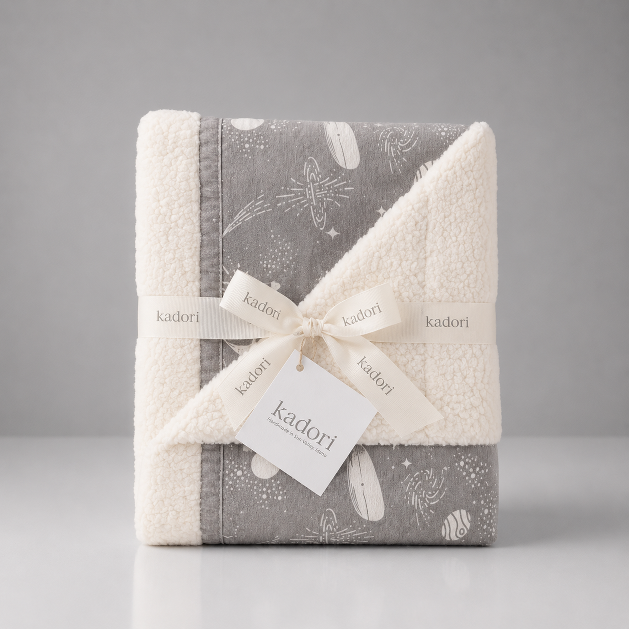 Gray Whales Handmade Blanket