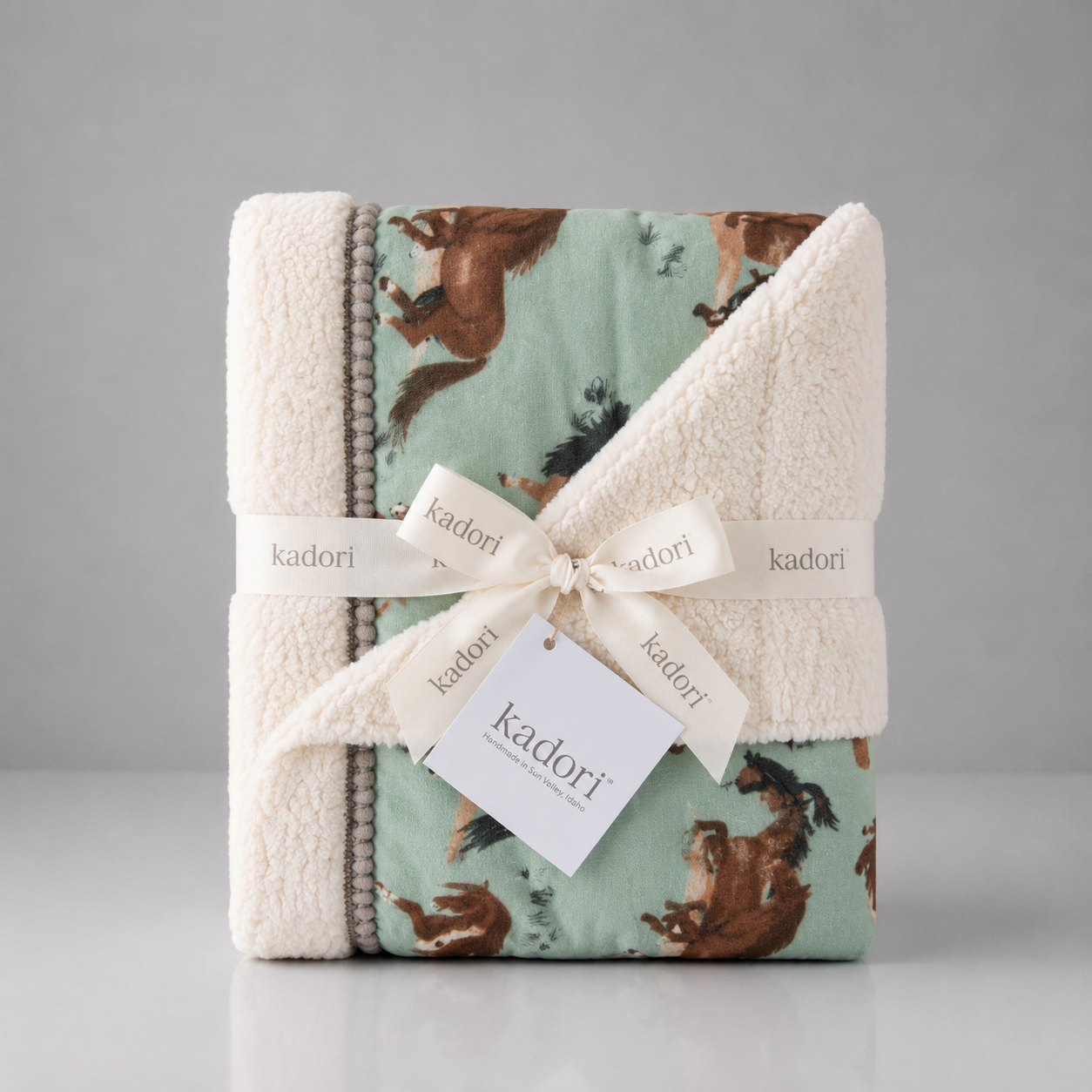 Herd of Horses Handmade Blanket