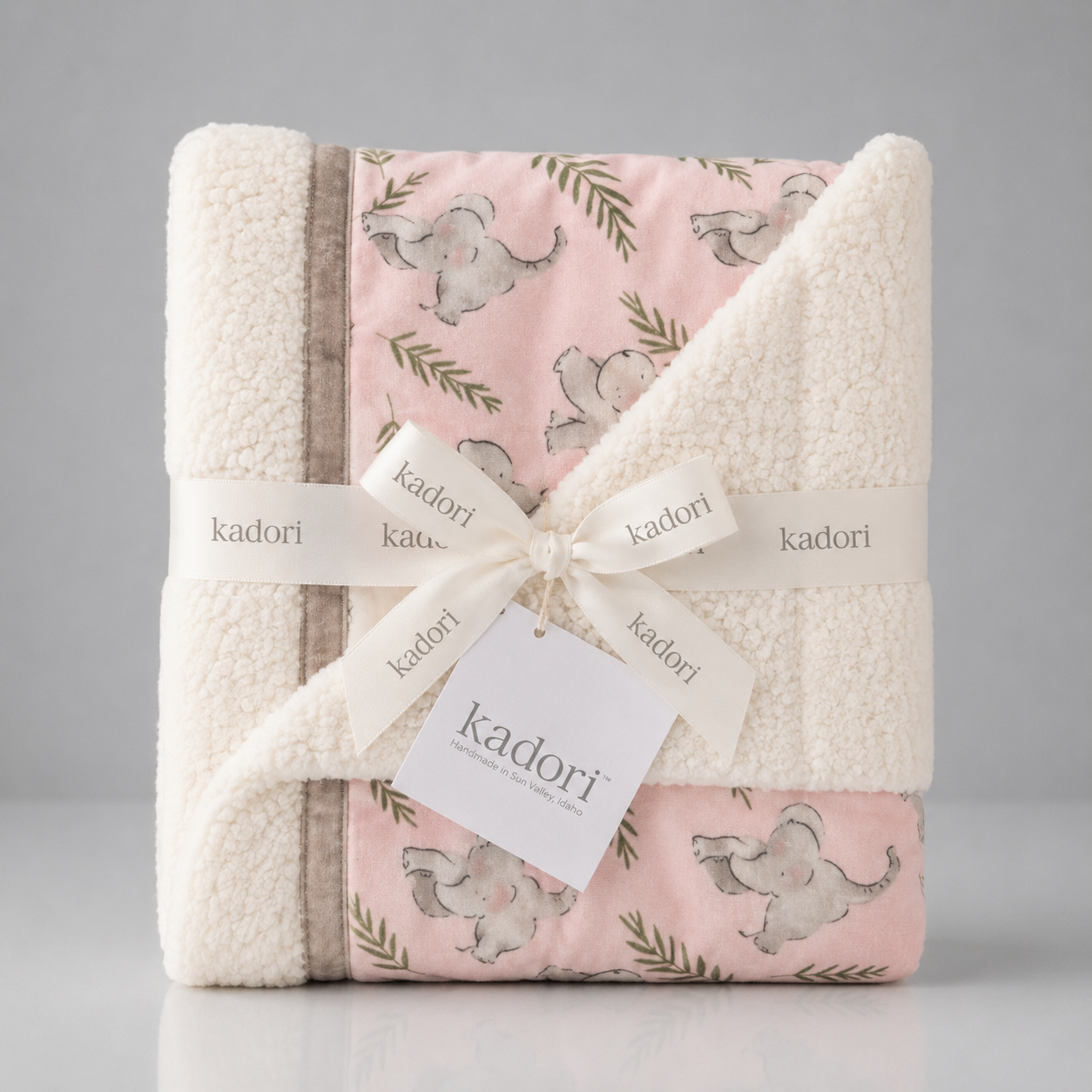 Elephants Handmade Blanket