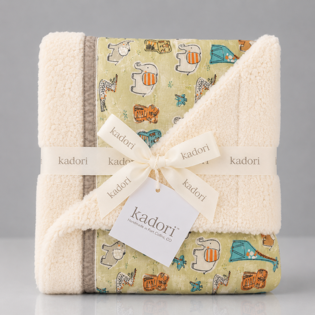 Jungle Animals Handmade Blanket