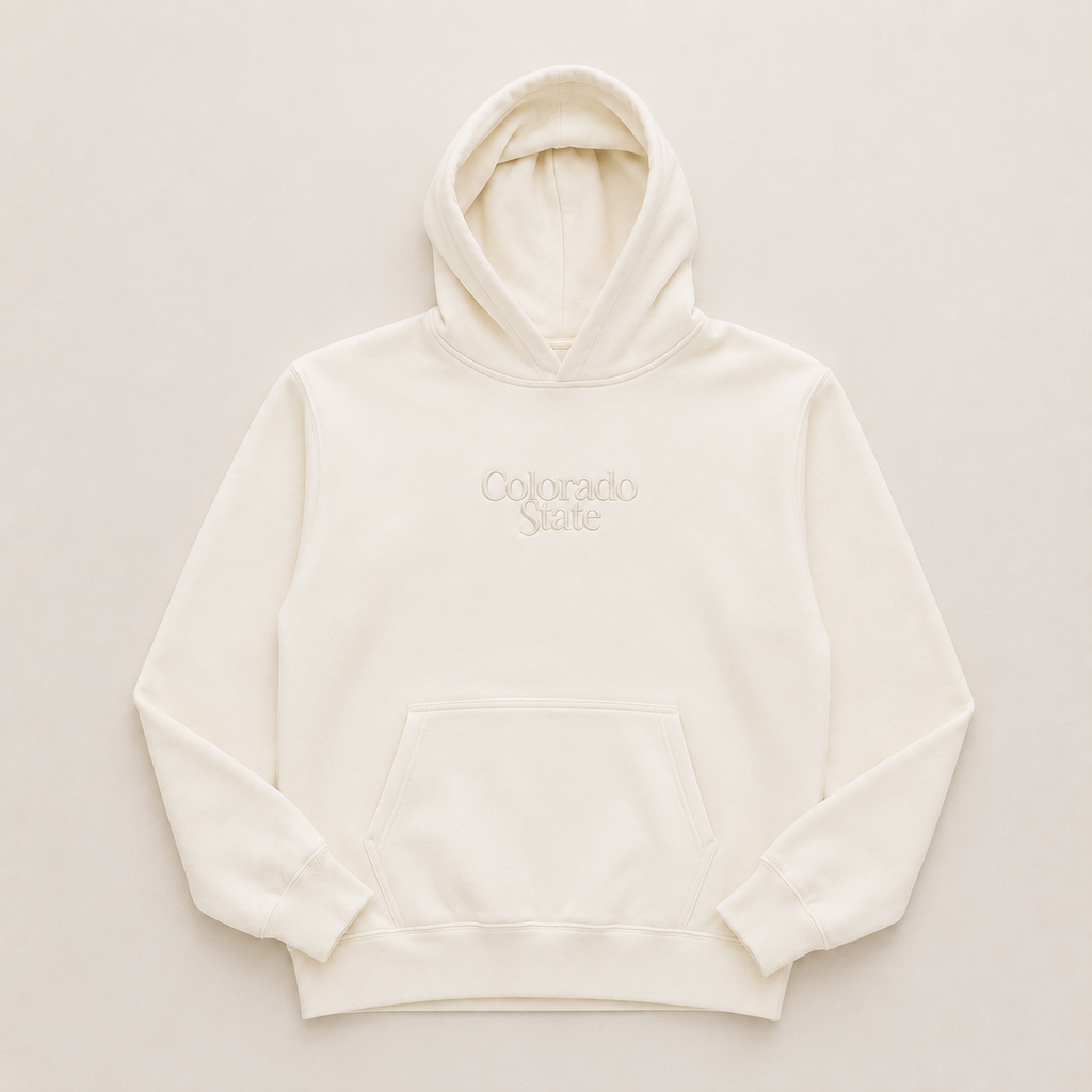 Colorado State Tone on Tone Hoodie