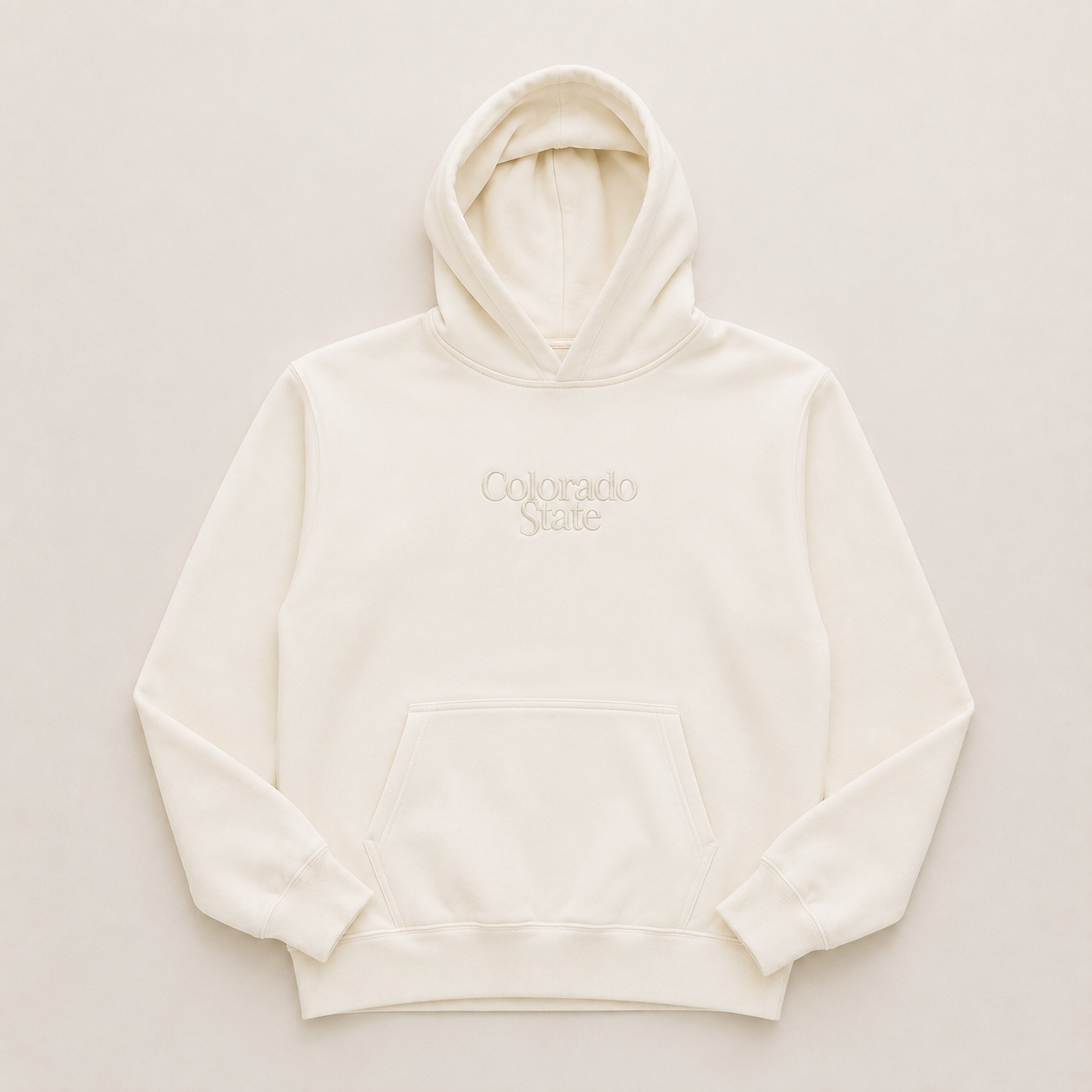 Colorado State Tone on Tone Hoodie
