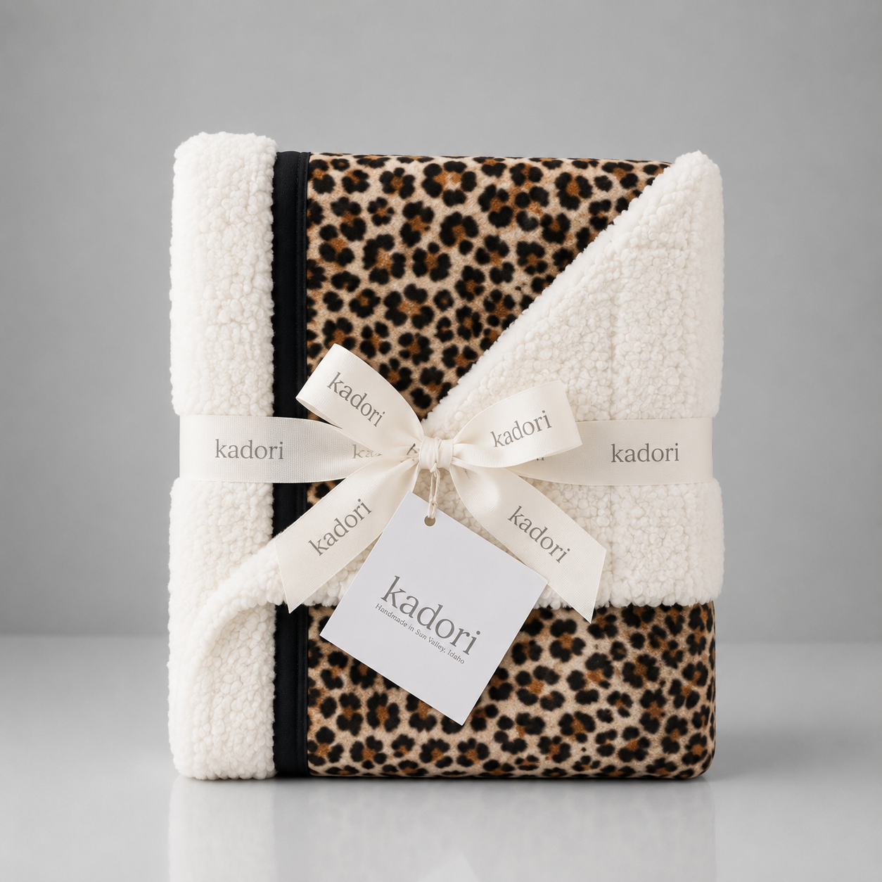 Leopard Print Handmade Blanket