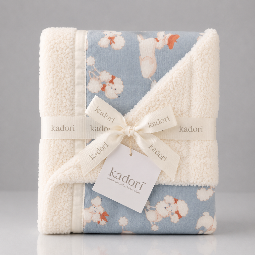 Poodles Handmade Blanket
