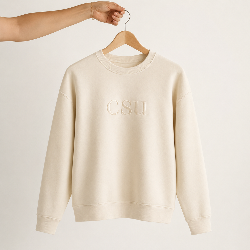 CSU Tone on Tone Crewneck