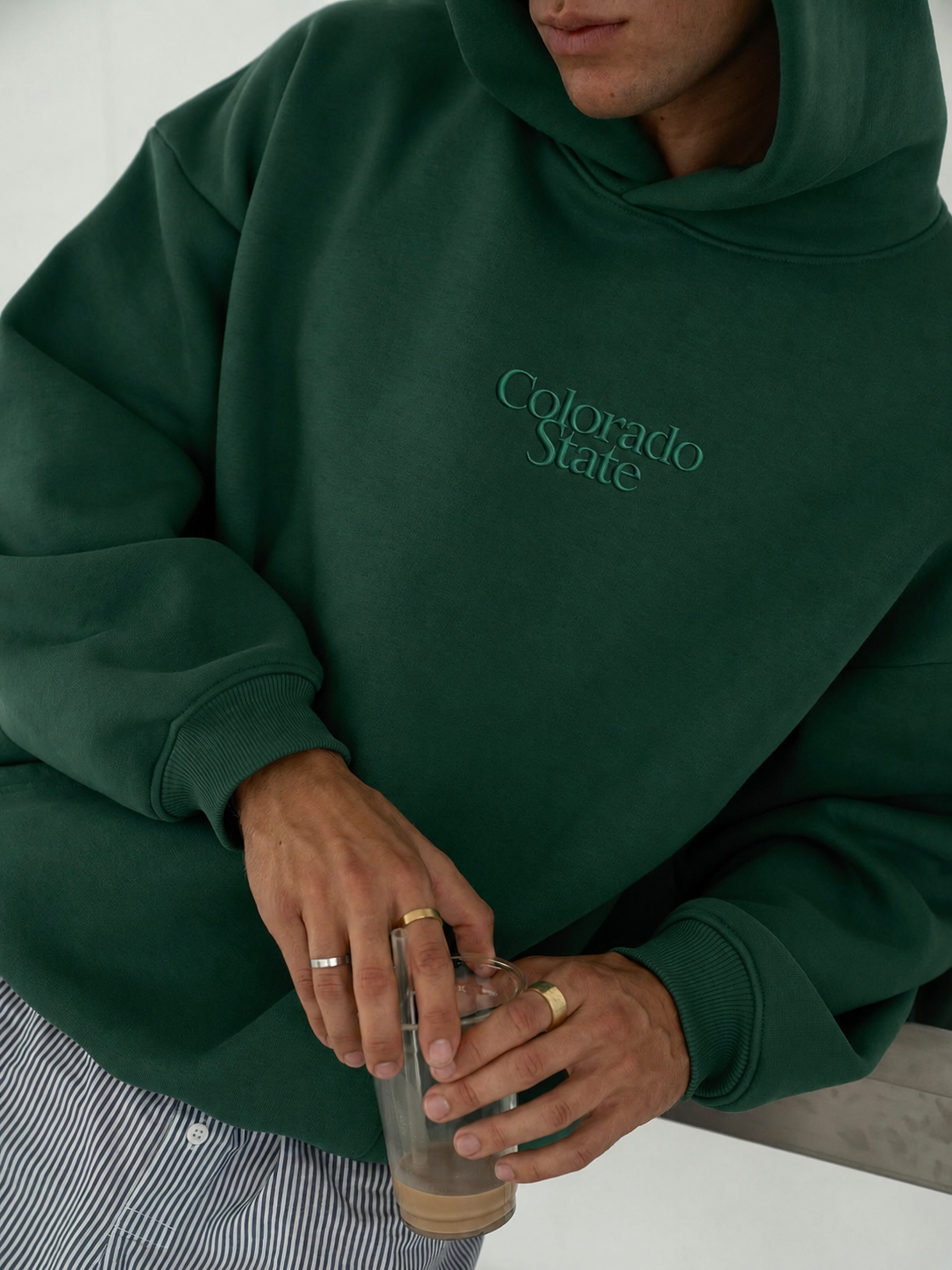 Colorado State Tone on Tone Hoodie