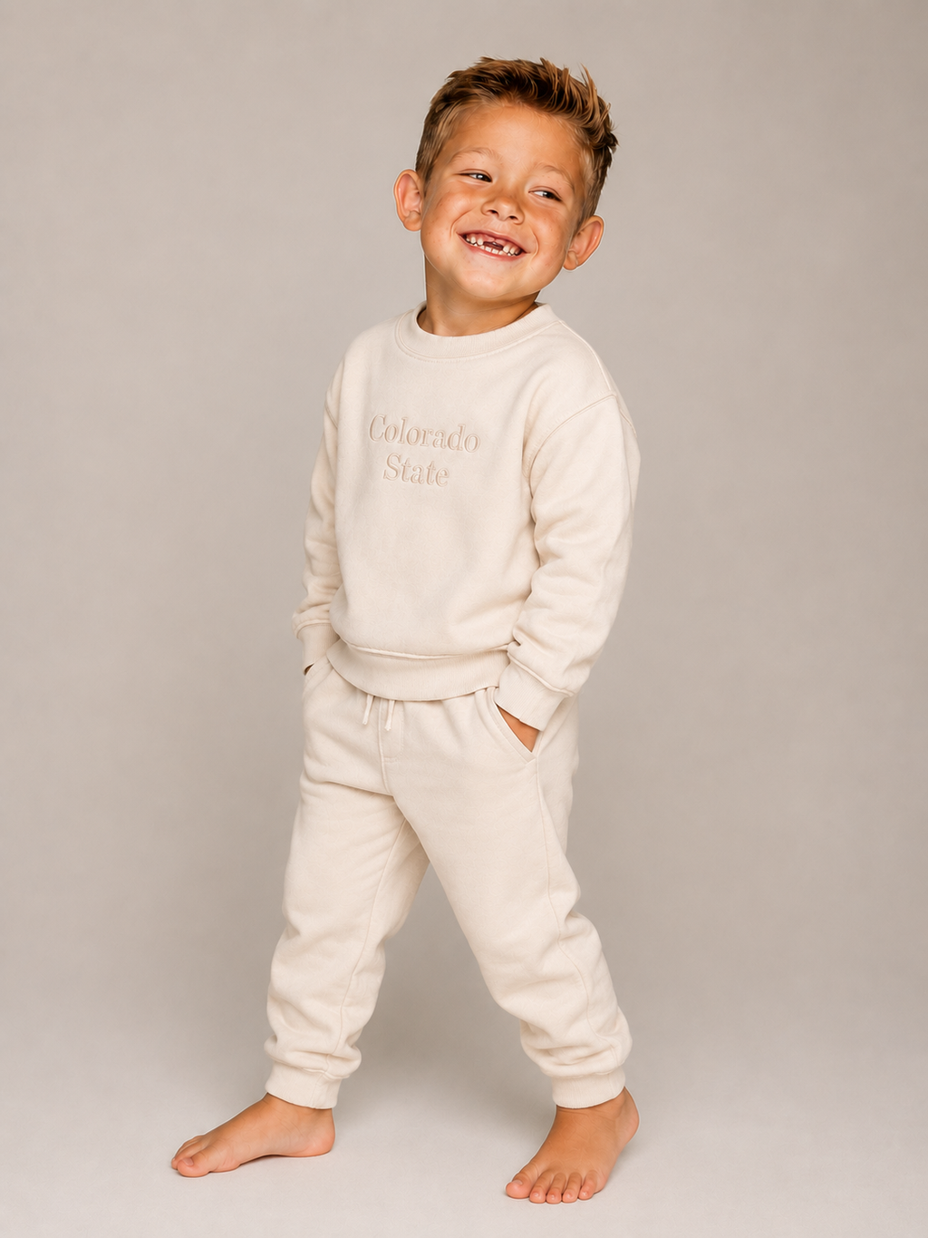 Colorado State Mini Tone on Tone Crewneck & Set