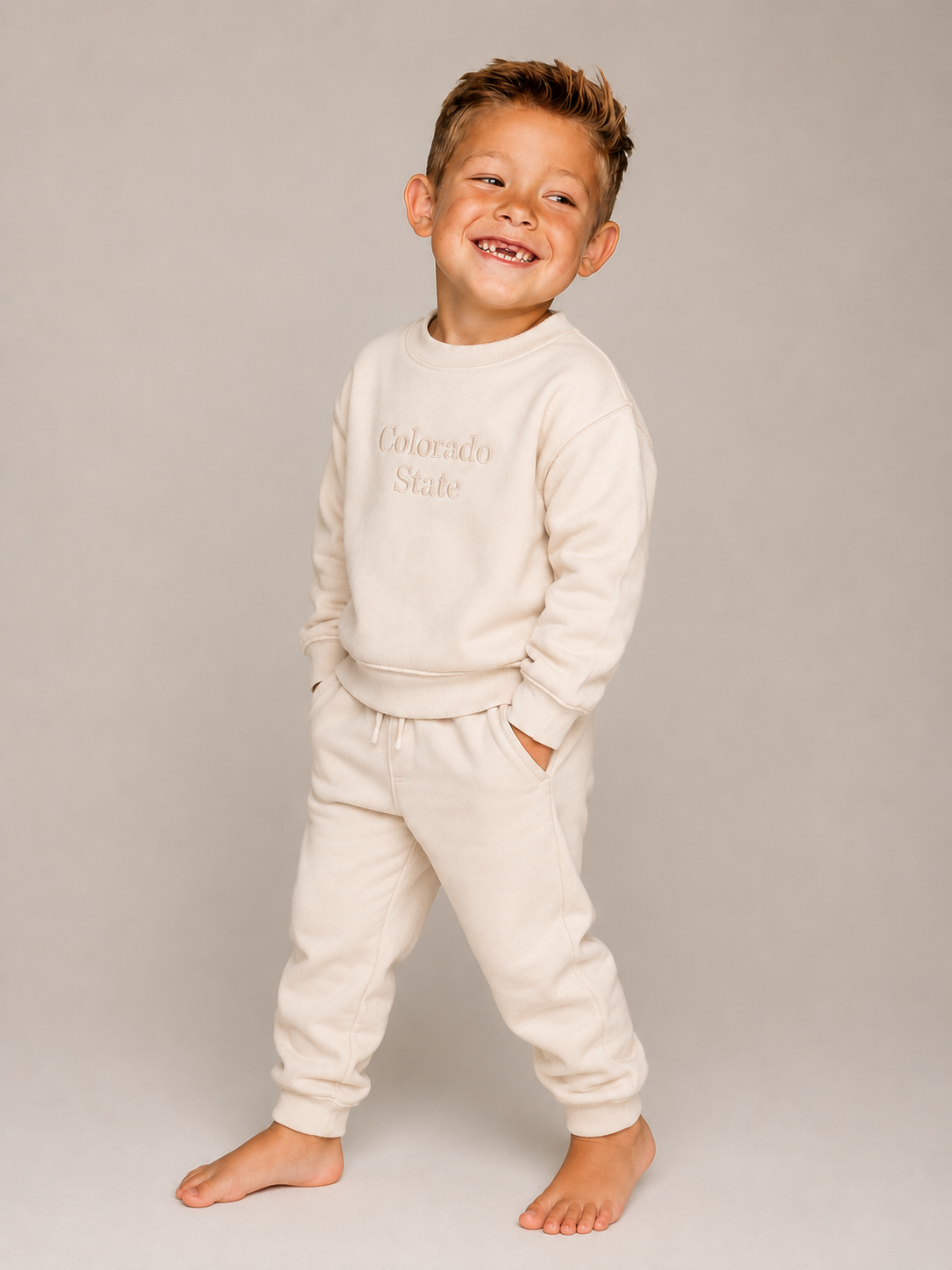 Colorado State Mini Tone on Tone Crewneck & Set