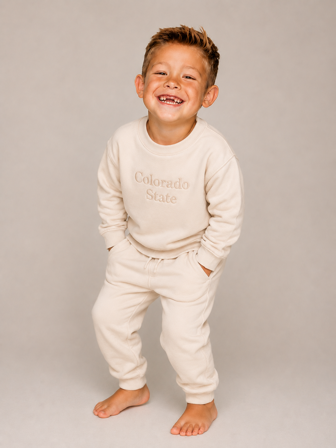 Colorado State Mini Tone on Tone Crewneck & Set
