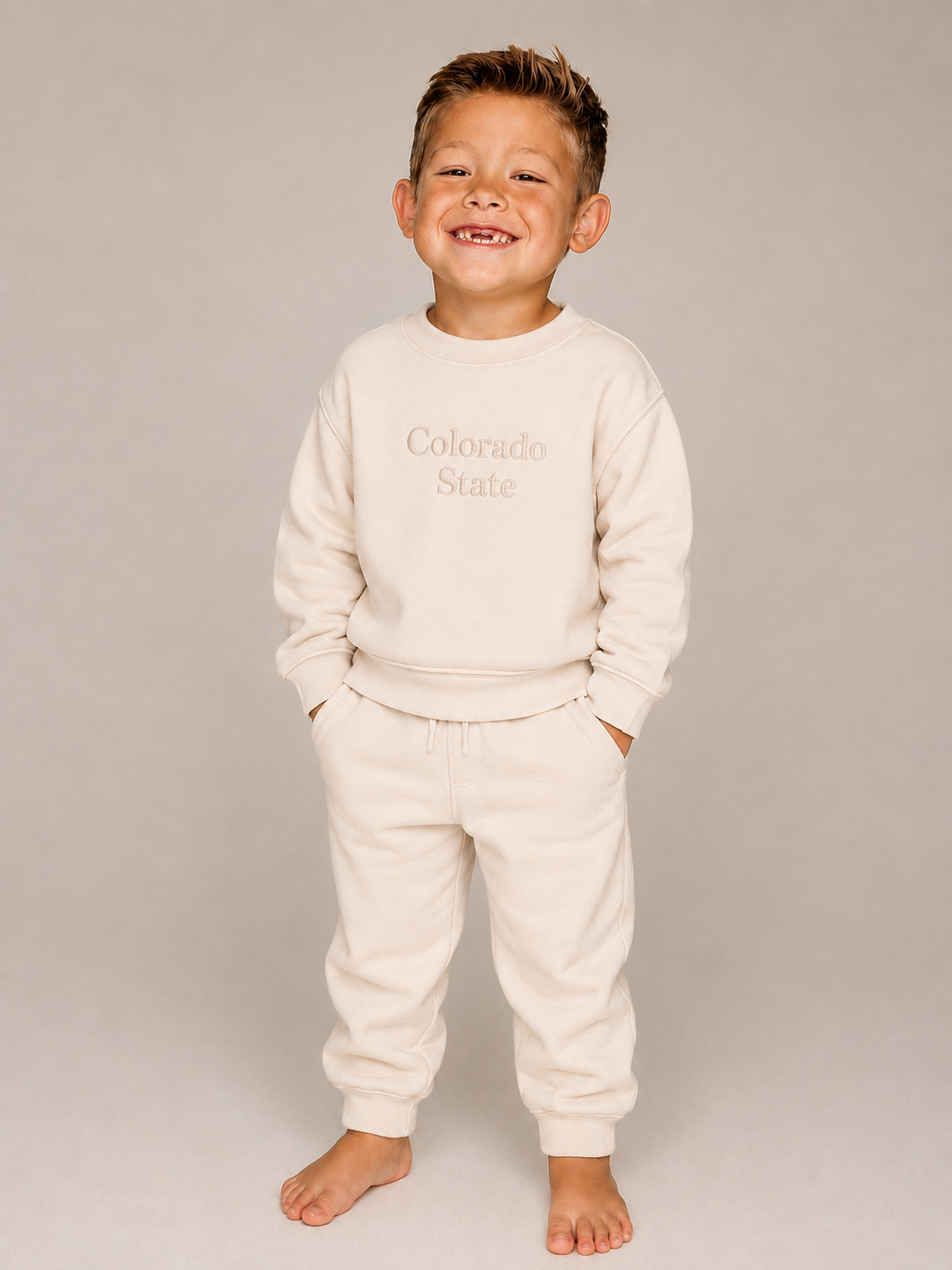 Colorado State Mini Tone on Tone Crewneck & Set