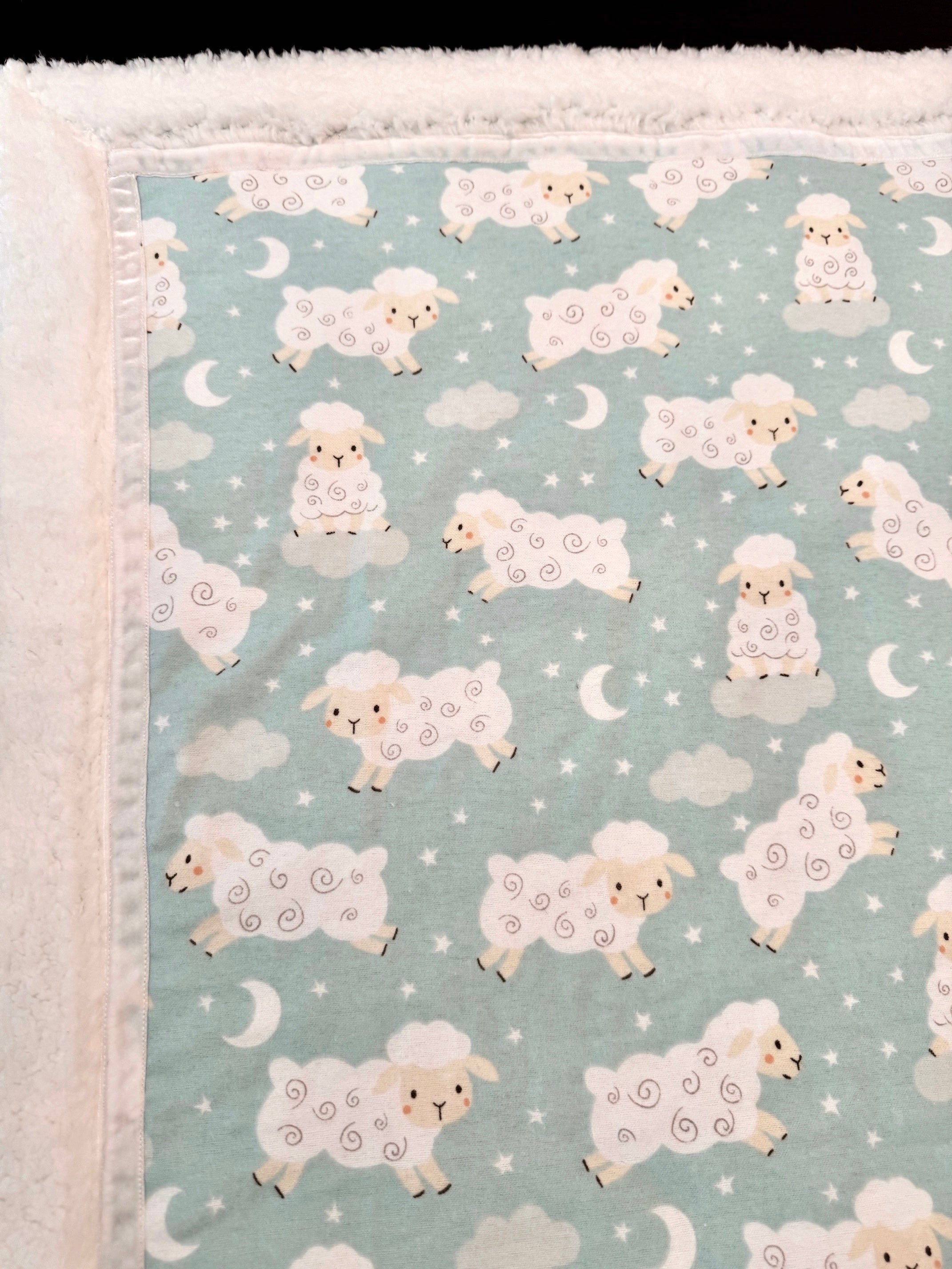 Counting Sheep Handmade Blanket