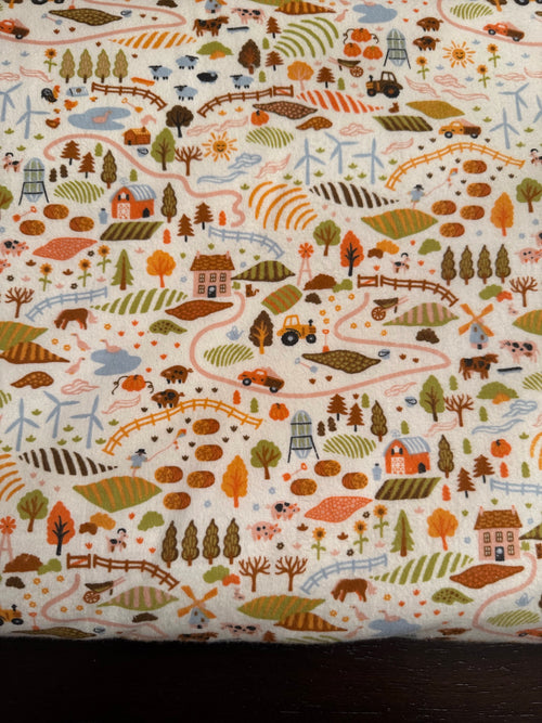Country Farm Handmade Blanket
