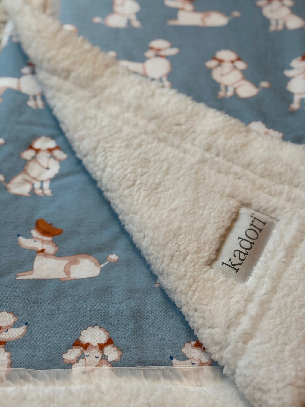 Poodles Handmade Blanket