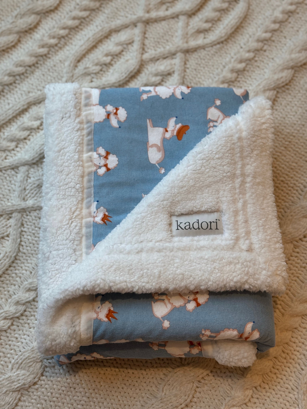 Poodles Handmade Blanket