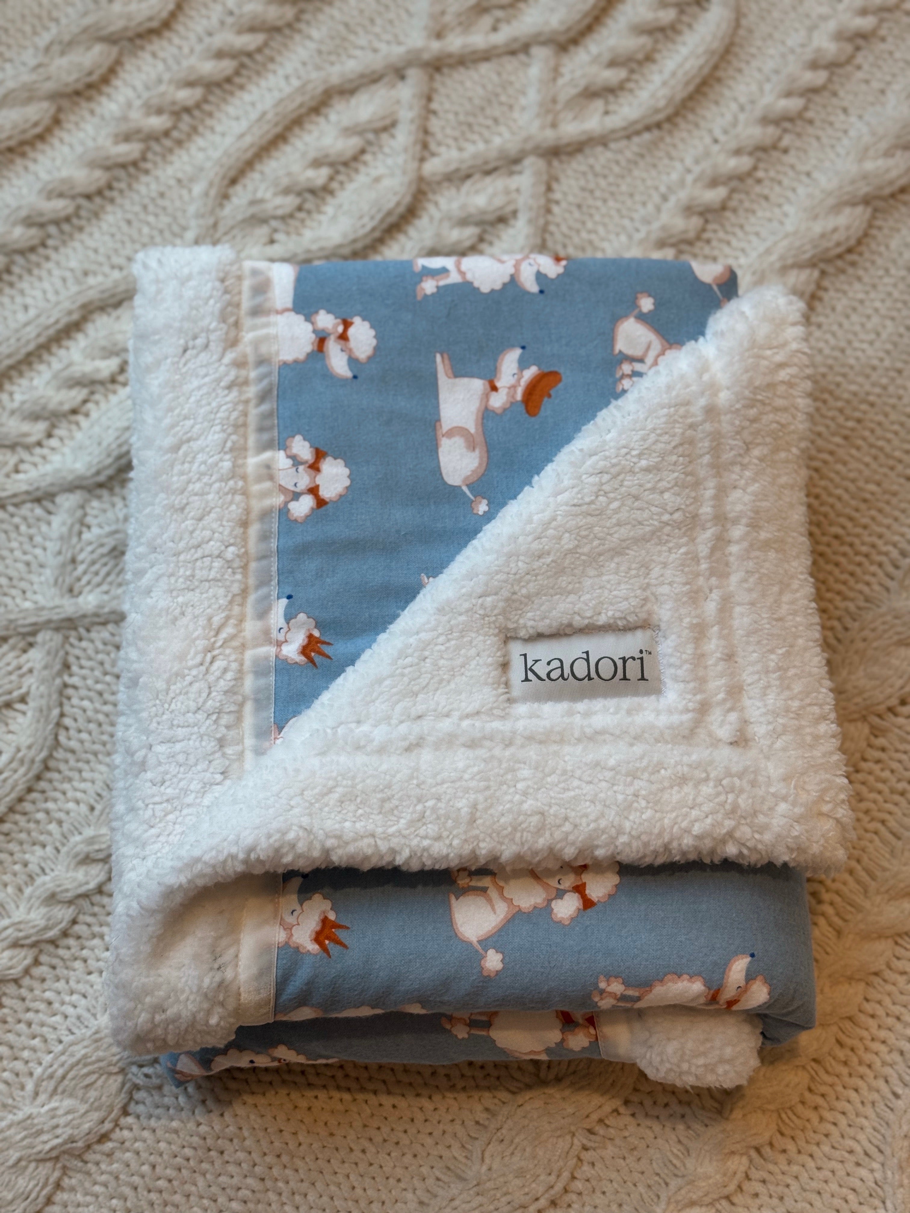 Poodles Handmade Blanket