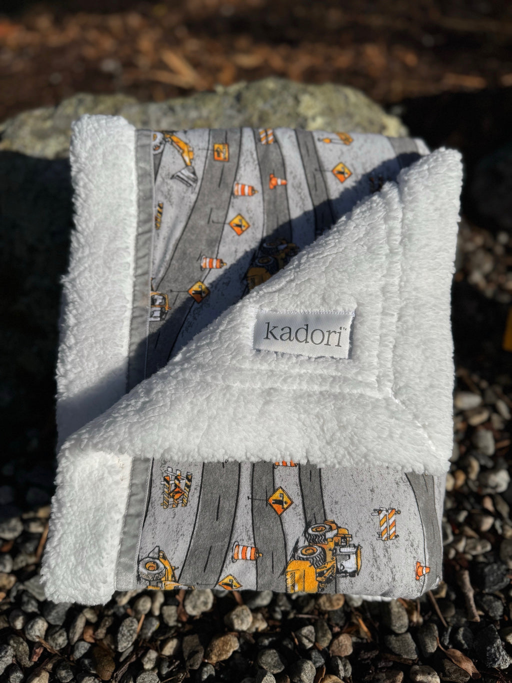 Dump Truck Handmade Blanket