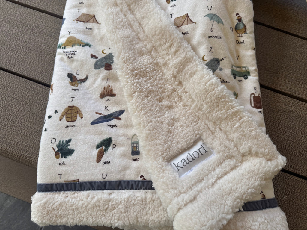 ABC Mountain Handmade Blanket