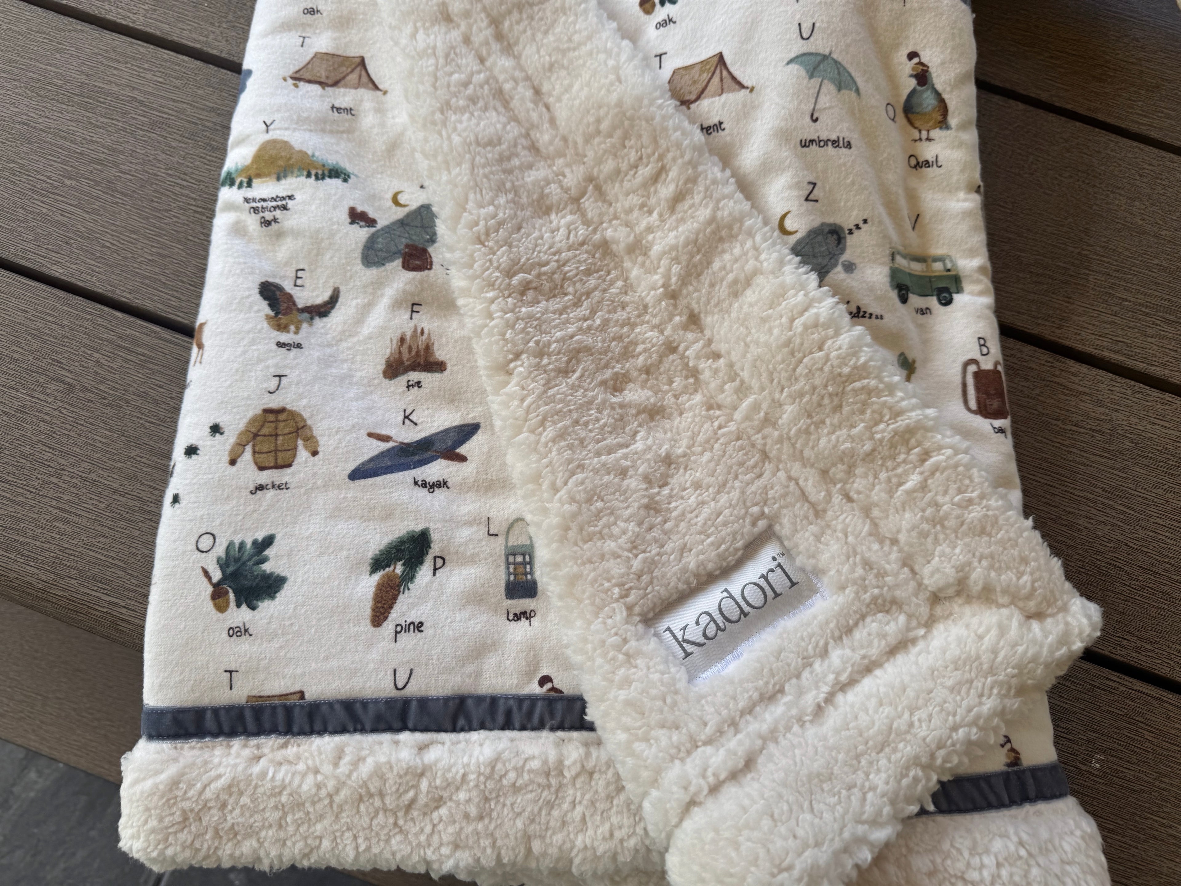 ABC Mountain Handmade Blanket