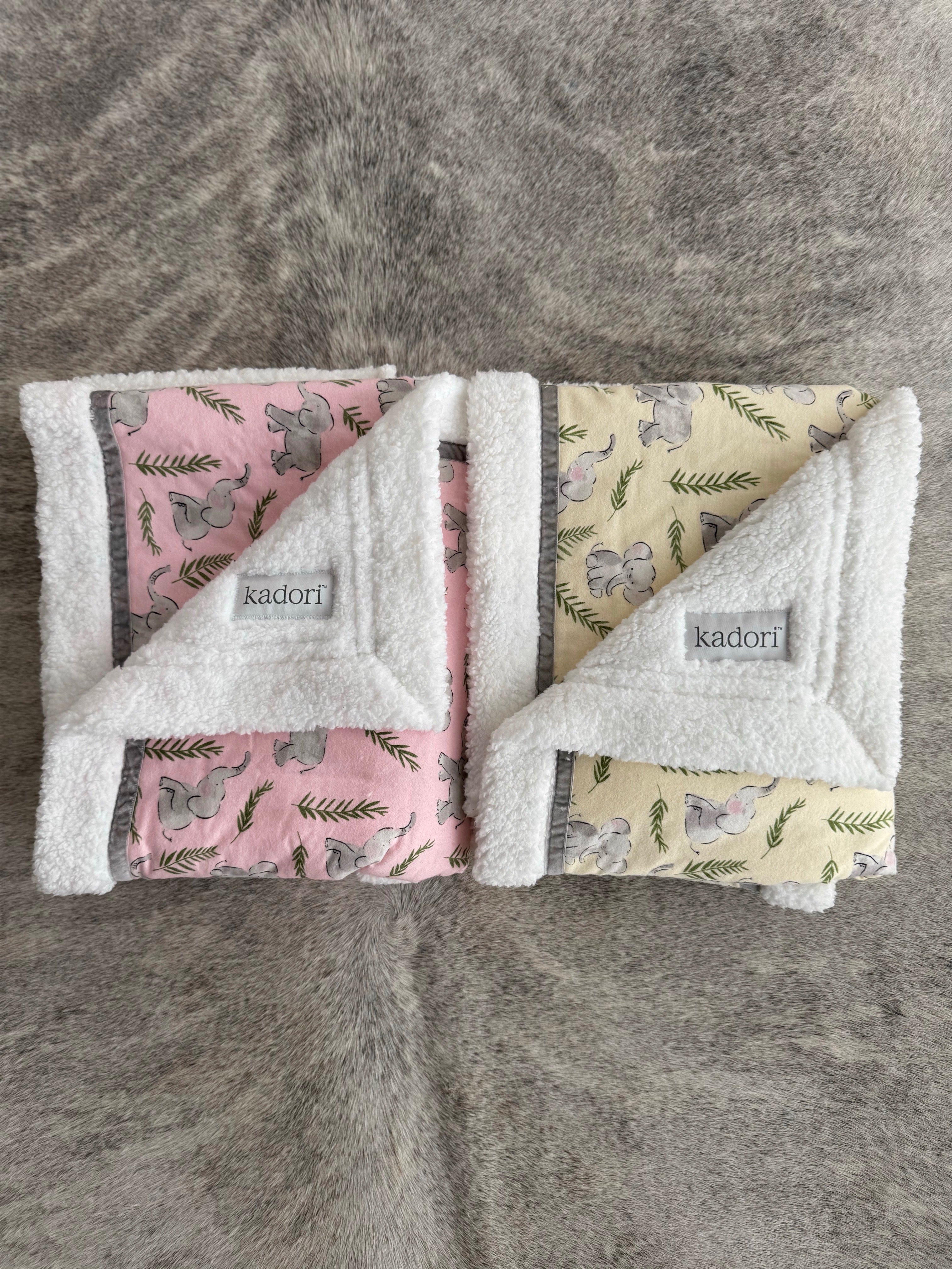 Elephants Handmade Blanket