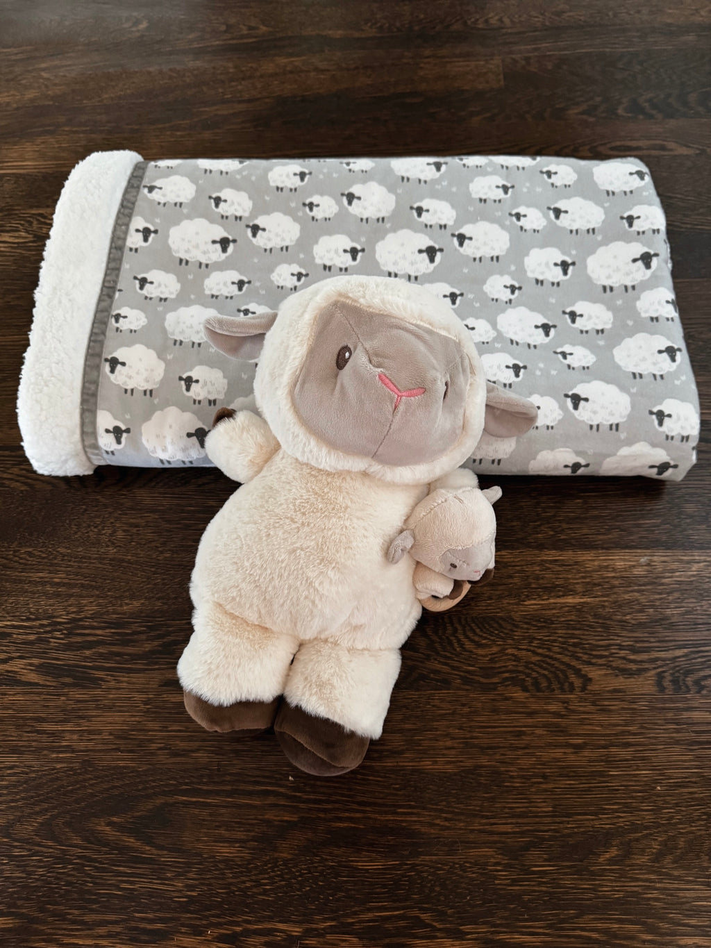 Counting Sheep Handmade Blanket