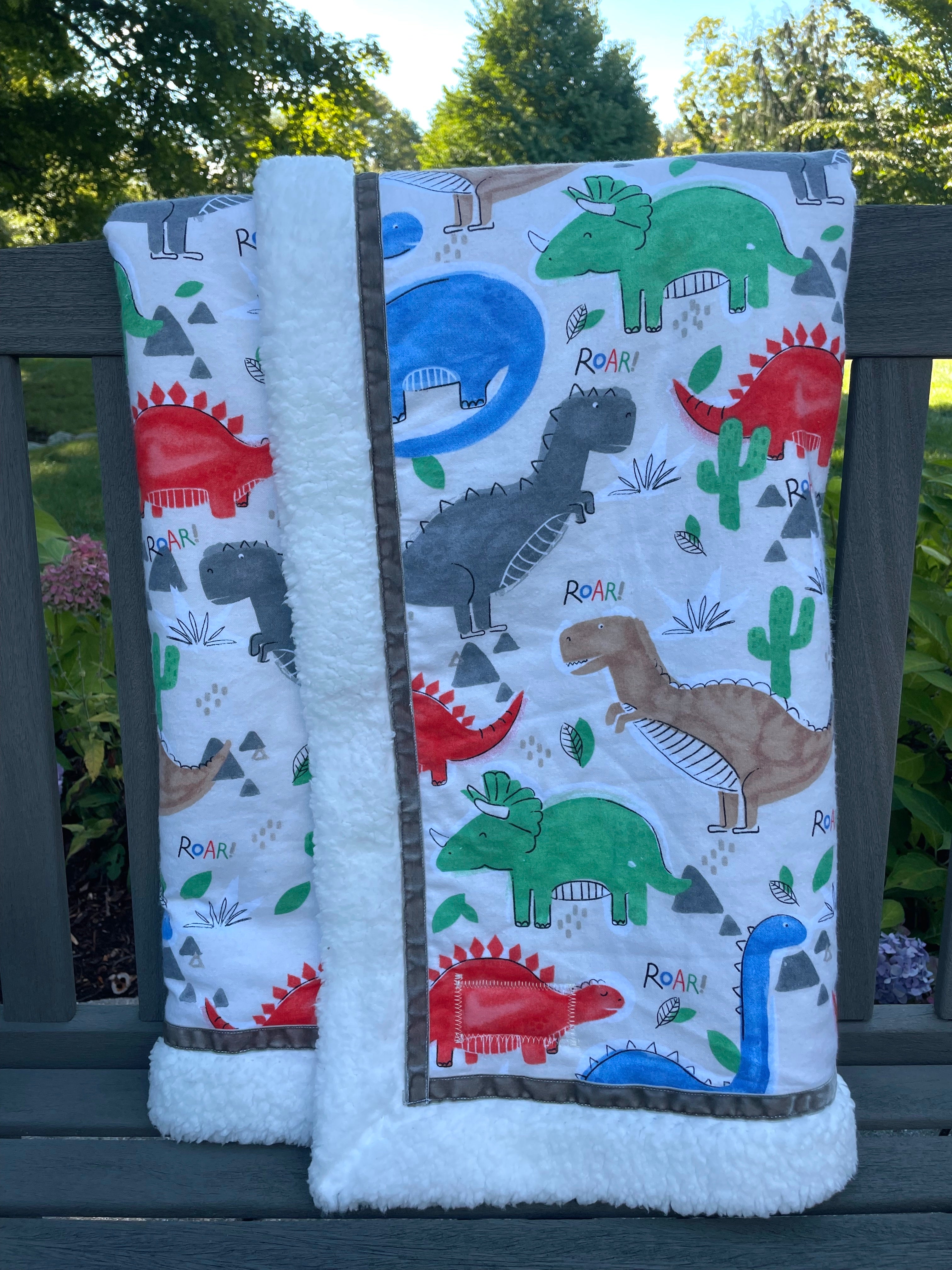 Hear Me Roar Handmade Blanket