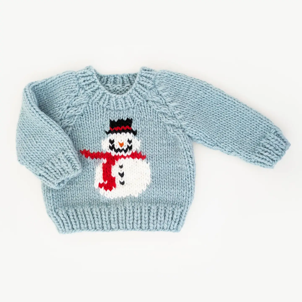 Snowman Hand Knitted Sweater
