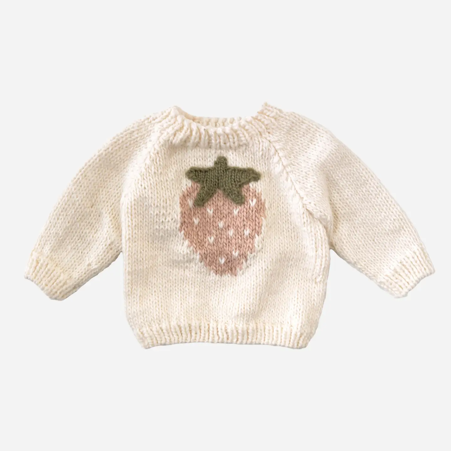 Strawberry Hand Knitted Sweater