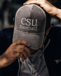 The CSU Football Velvet Luxe Trucker