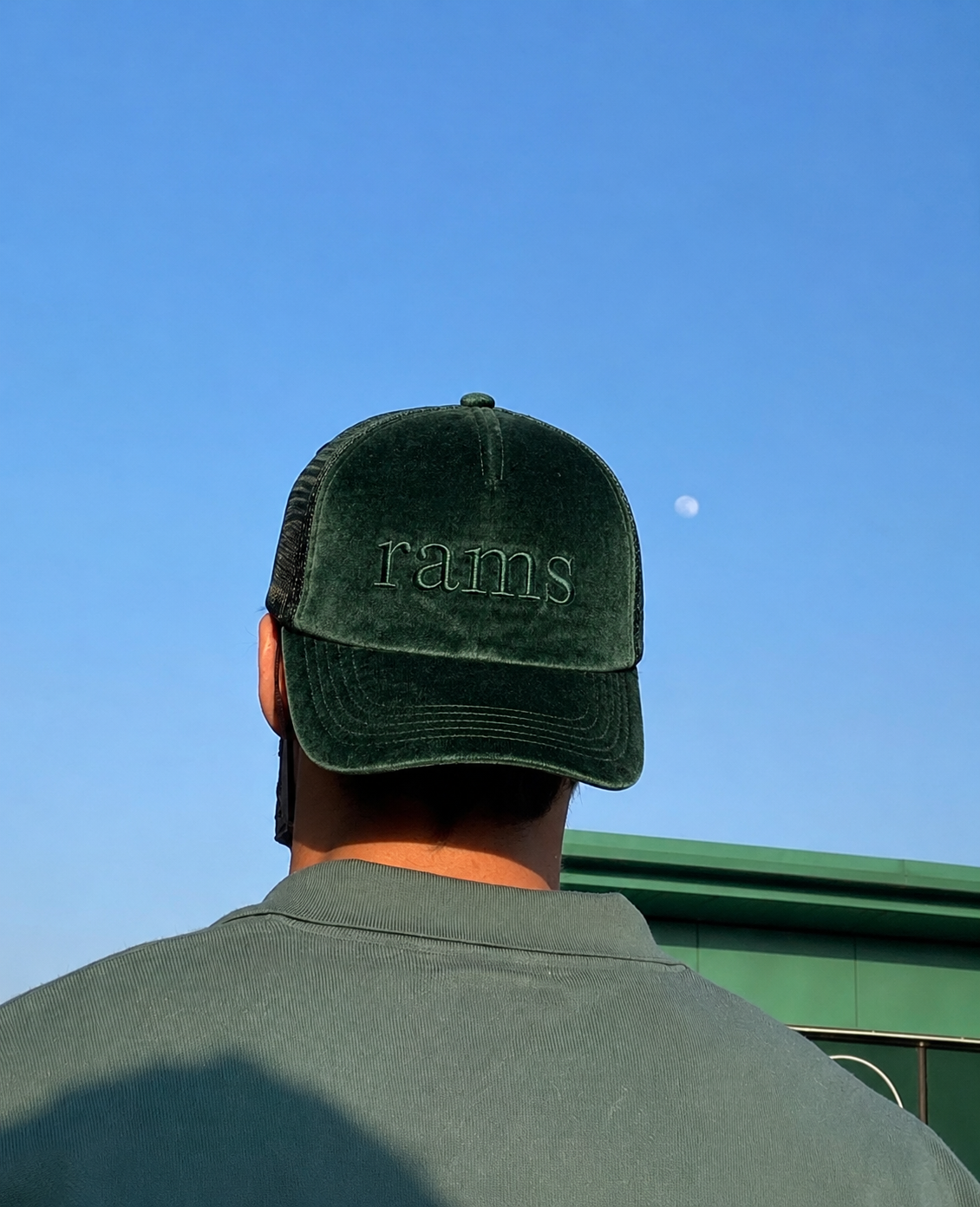 The Rams Velvet Luxe Trucker
