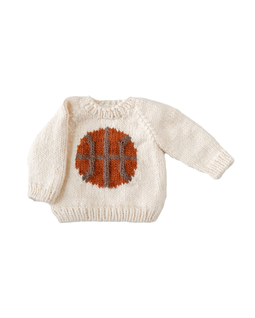 Basketball Hand Knitted Sweater