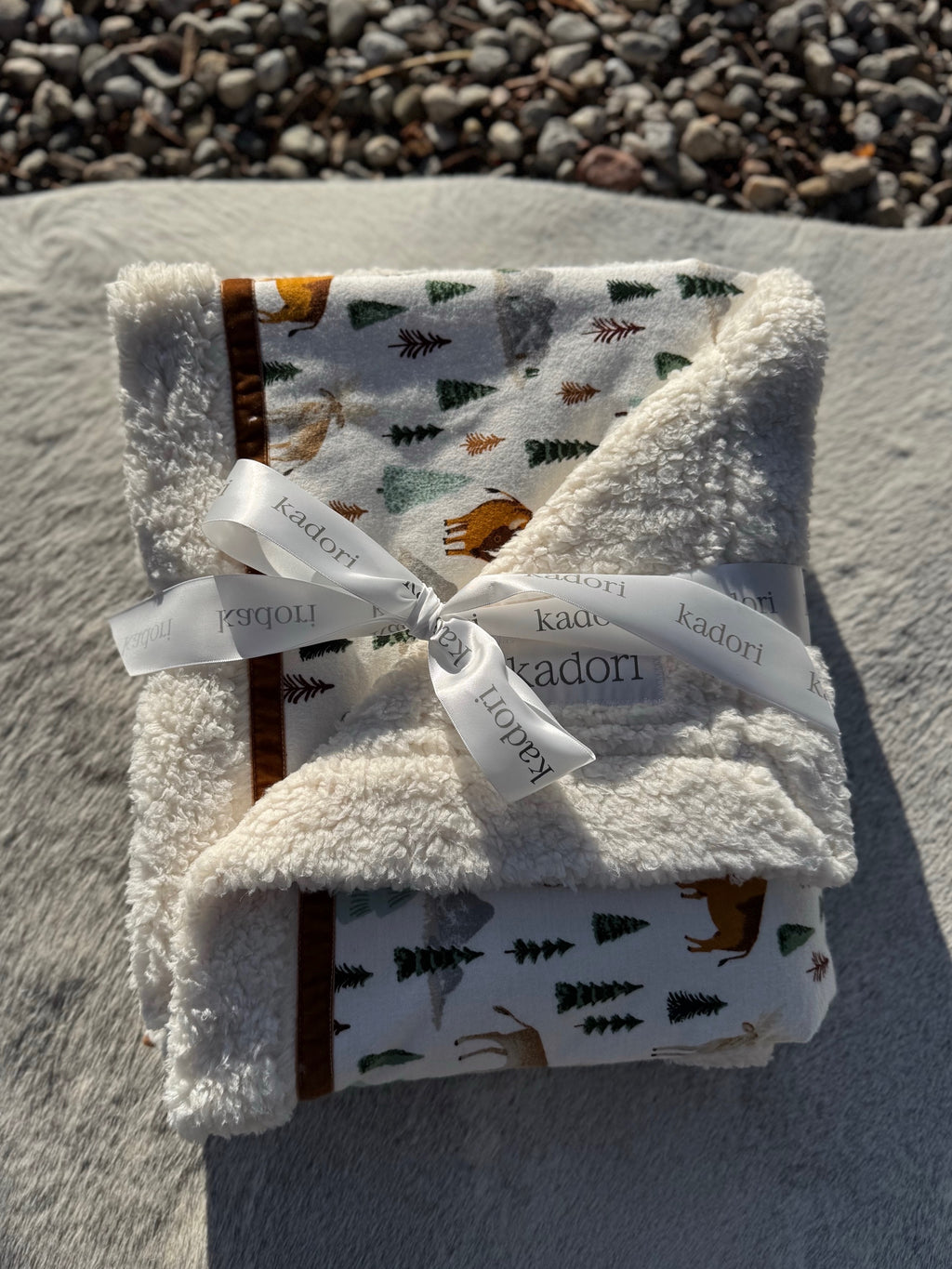 Moose & Bison Handmade Blanket
