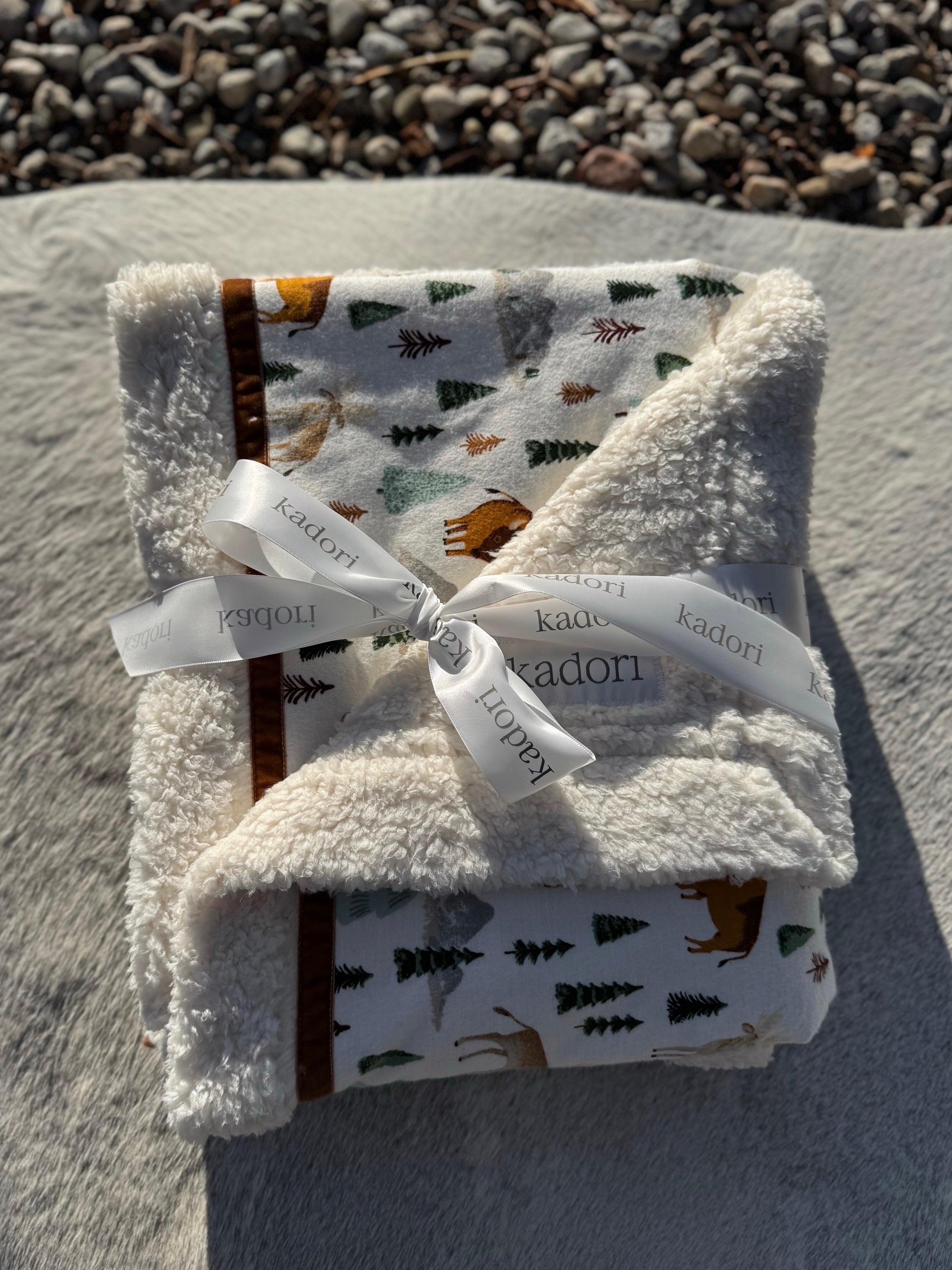 Moose & Bison Handmade Blanket