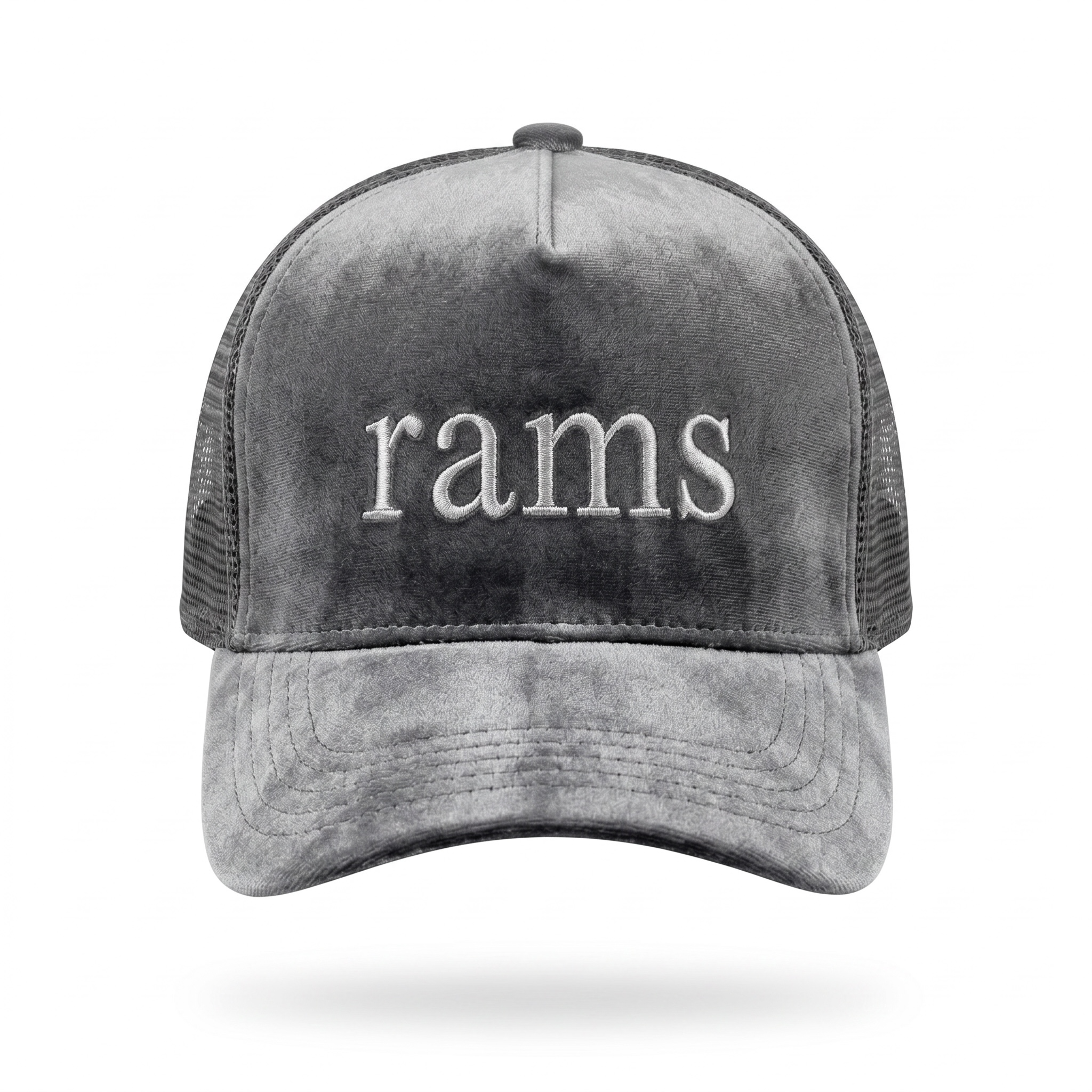 The Rams Velvet Luxe Trucker