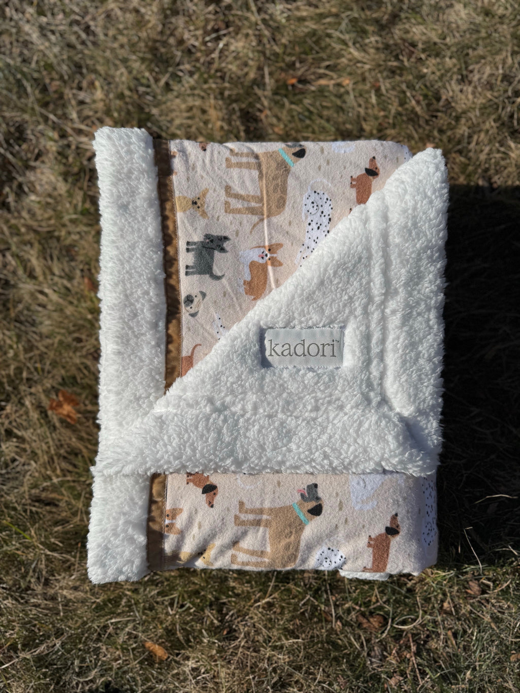 Who Let The Dogs Out Handmade Blanket