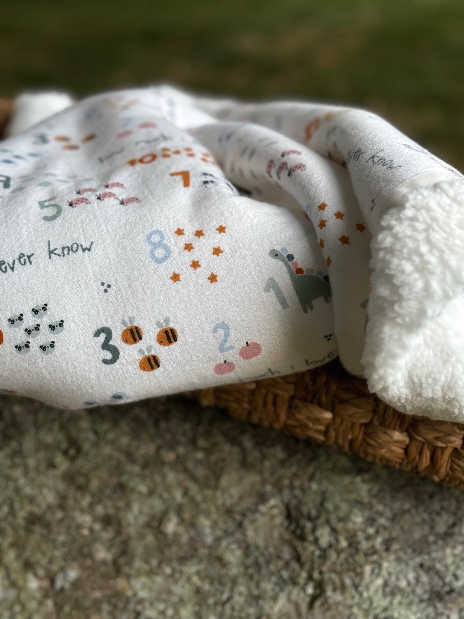 You'll Never Know How Much I Love You Handmade Blanket