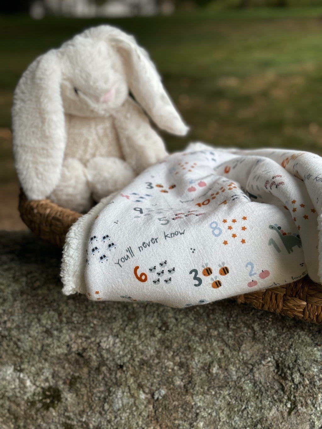 You'll Never Know How Much I Love You Handmade Blanket