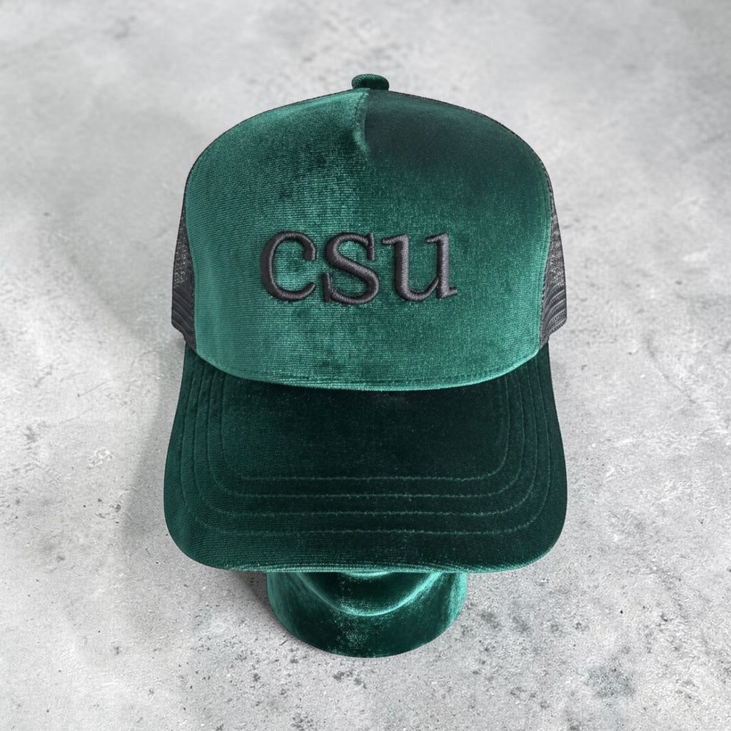 The CSU Velvet Luxe Trucker