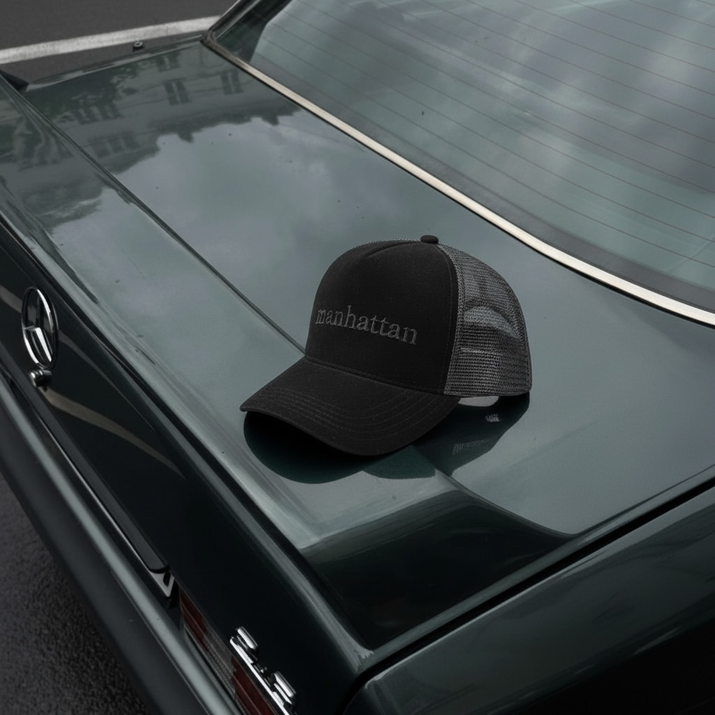 The Manhattan Suede Luxe Trucker